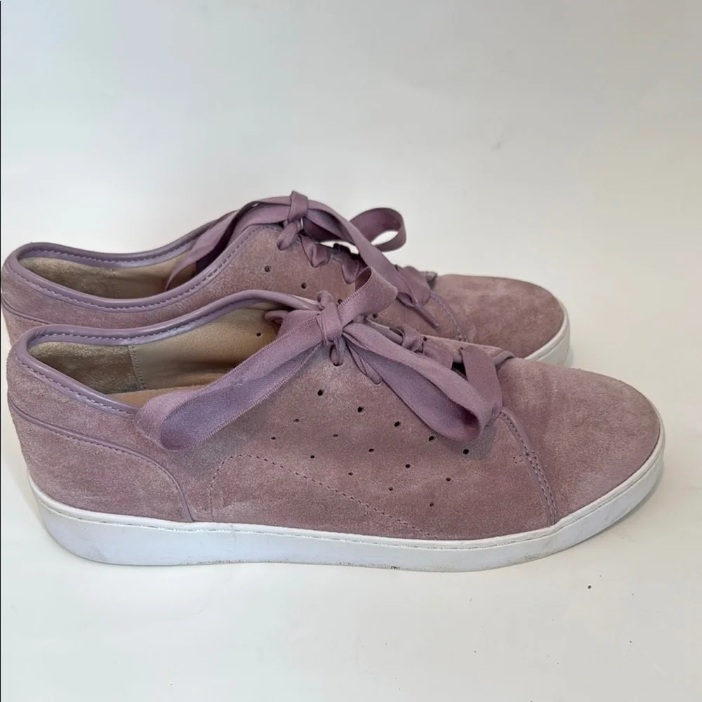 VIONIC | Keke Arch Support Fashion Sneakers | Mauve Suede | 9.5